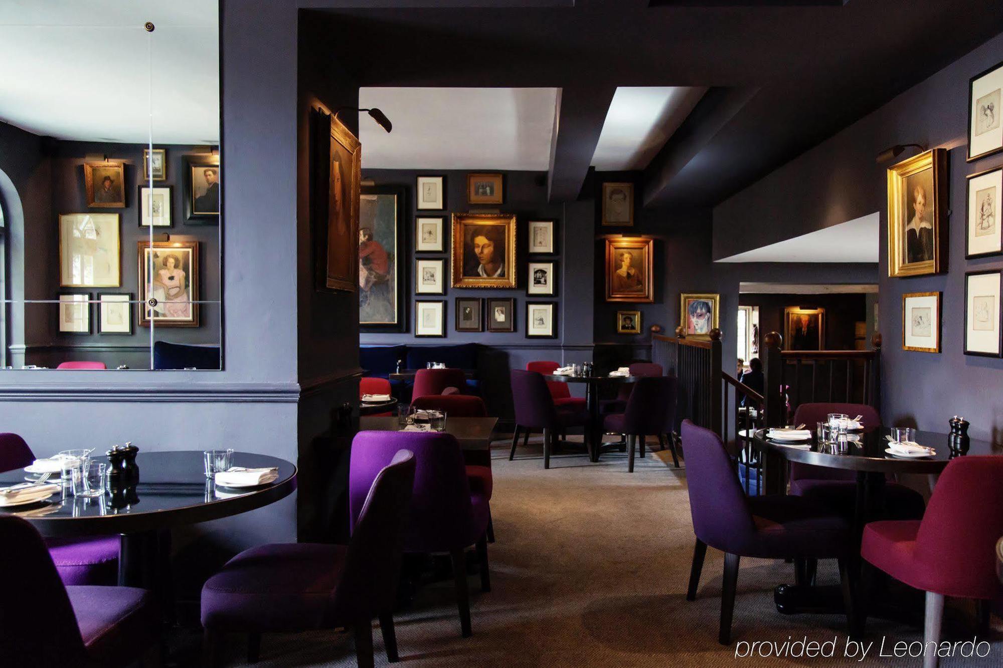 Old Parsonage Hotel Oxford Dış mekan fotoğraf Interior of the restaurant